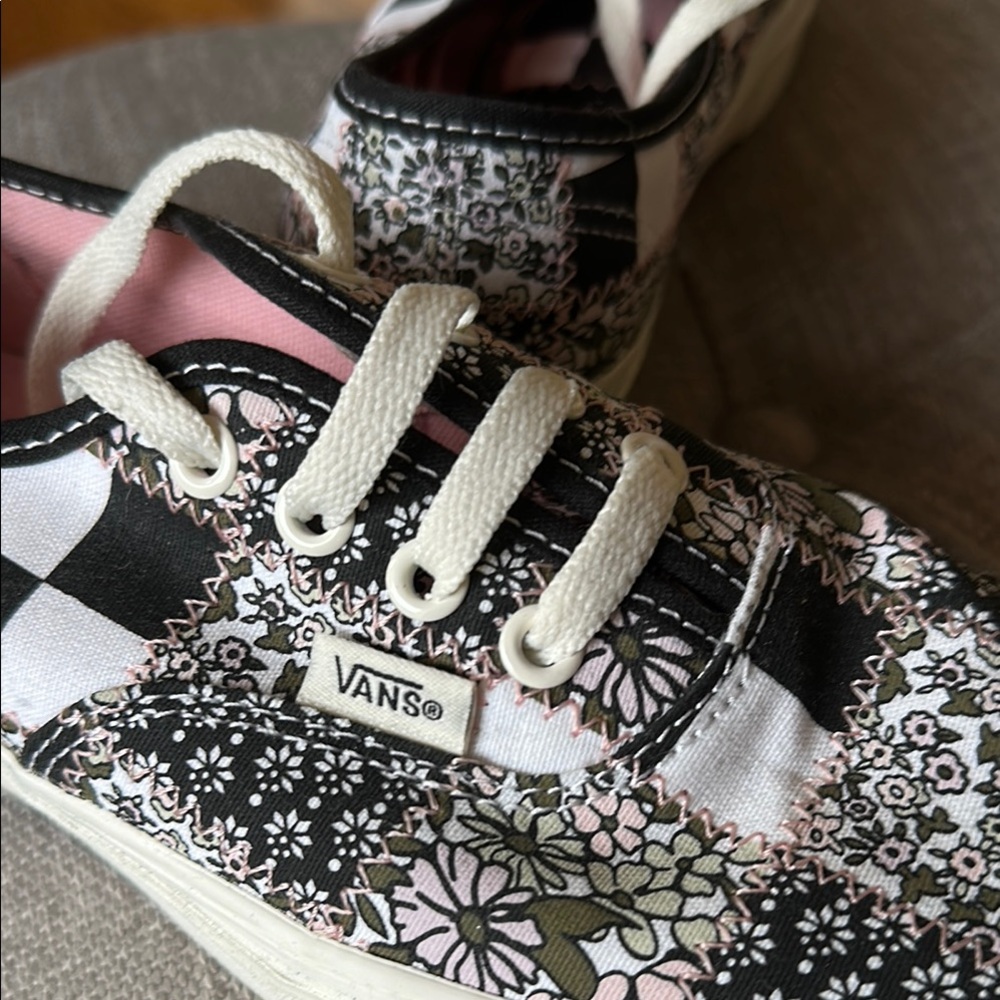 Floral Patchwork Vans - image 8